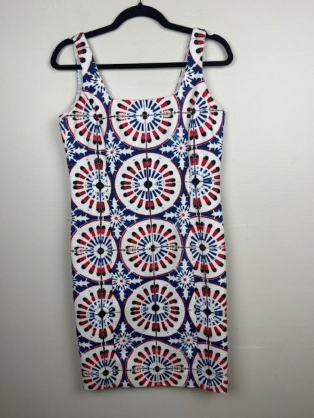 W by Worth Women's Multicolor Kaleidoscope Sleeveless Sheath Dress - Size 2